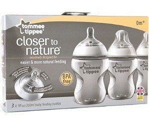 Tommee Tippee Set De 3 Biberones 9 Oz - Bpa Free Tommee Tippee Set De 3 Biberones 9 Oz - Bpa Free